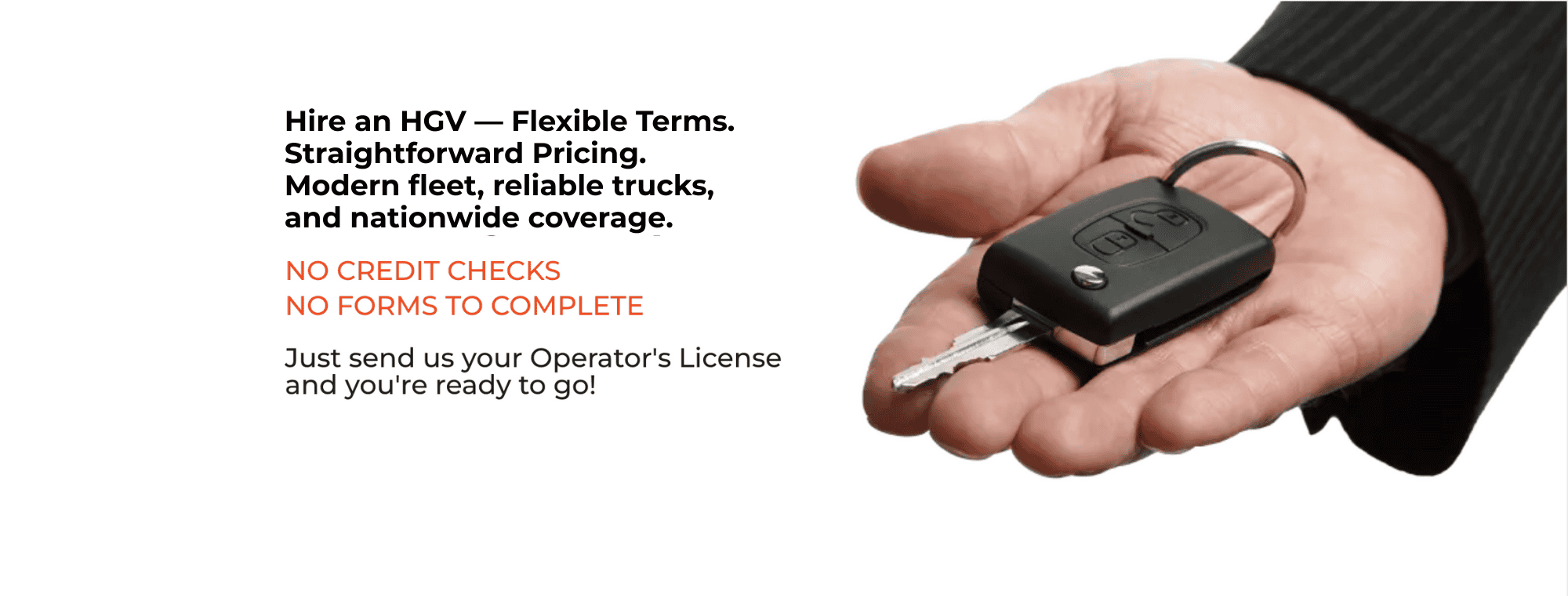 UK HGV Hire – Flexible Terms